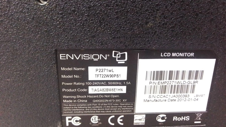 Монитор Envision P2271wL