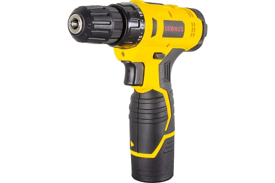 Шуруповерт EUROLUX ДА-12/2Li