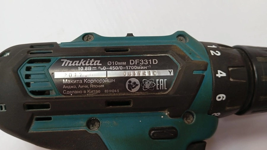 Шуруповерт Makita DF331D
