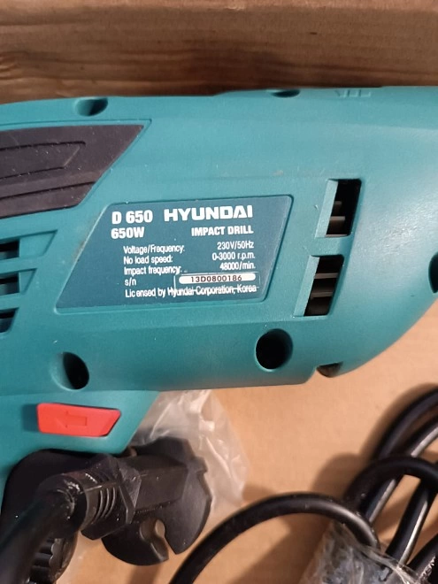 Дрель ударная Hyundai D 650