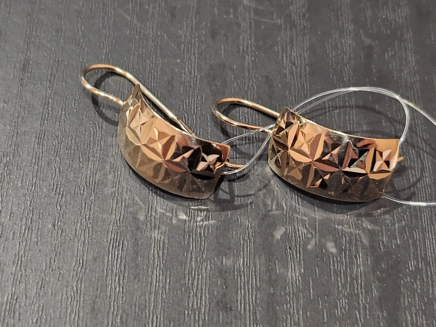 Серьги золотые  585 проба 2,87гр (ФМ)