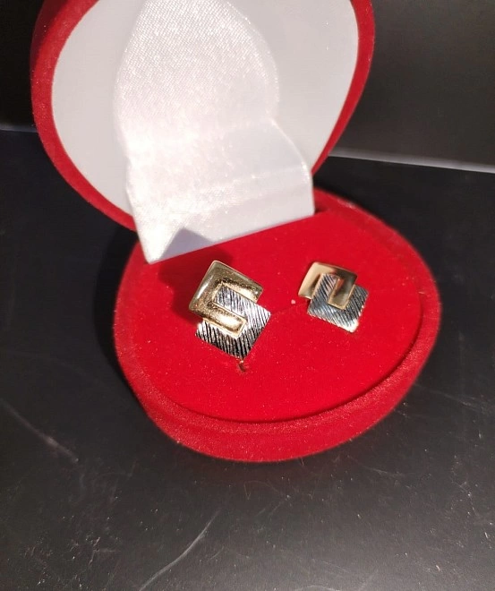 Серьги золотые 585 2.6гр (ФМ)