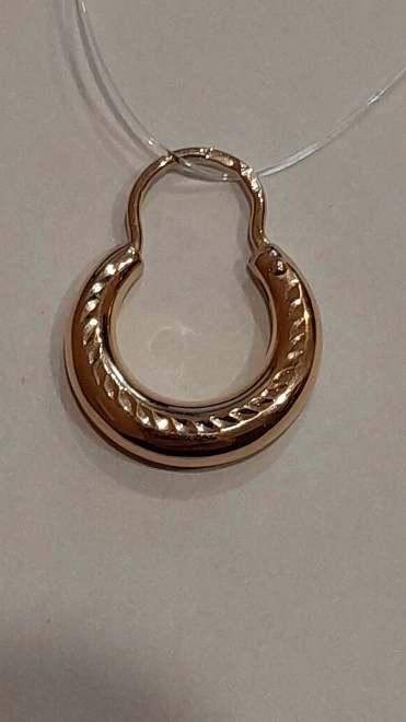 Серьги золотые  585пр 2,36гр ФМ