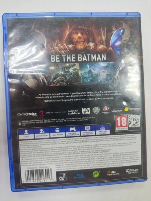 Диск для PS PlayStation Batman Arkham Knight