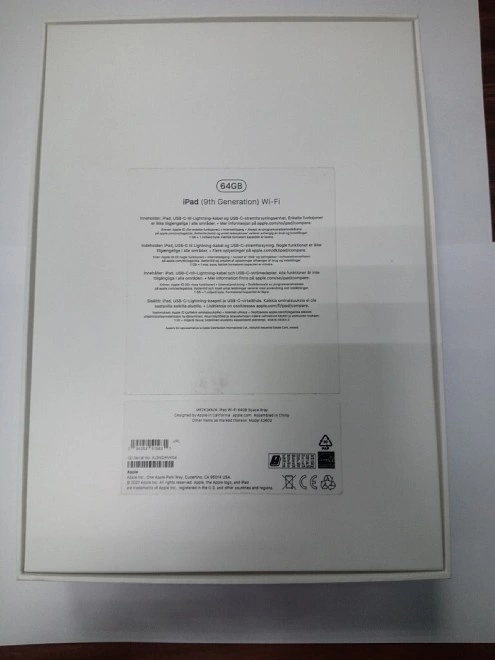 Планшетный компьютер Apple  iPad 9-го поколения