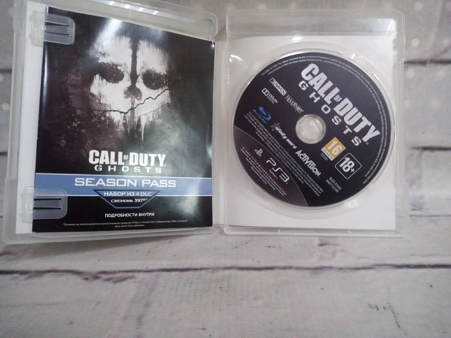 Диск для PS III CALL of DUTY GHOST