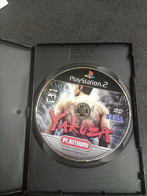 Диск для PS II PsII Yakuza