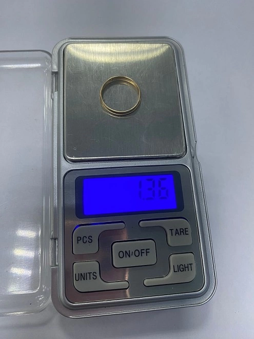 Кольцо 585 проба 1,36гр 16р-р (ФМ)