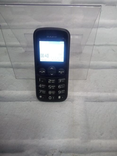 Телефон мобильный MAXVI B1 черный