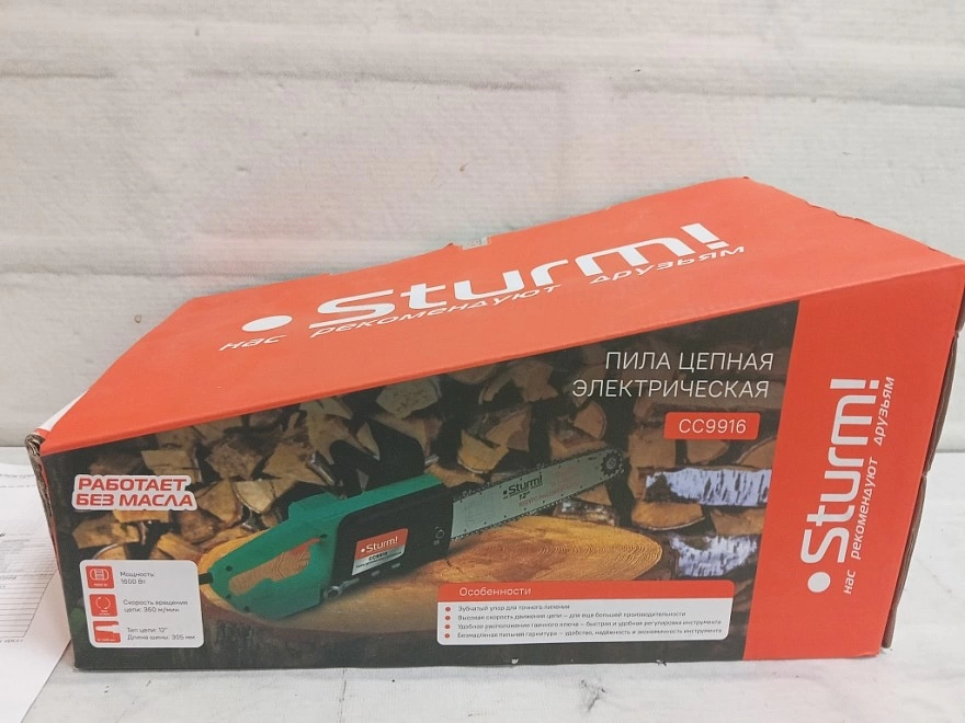 Электропила цепная Sturm CC9916
