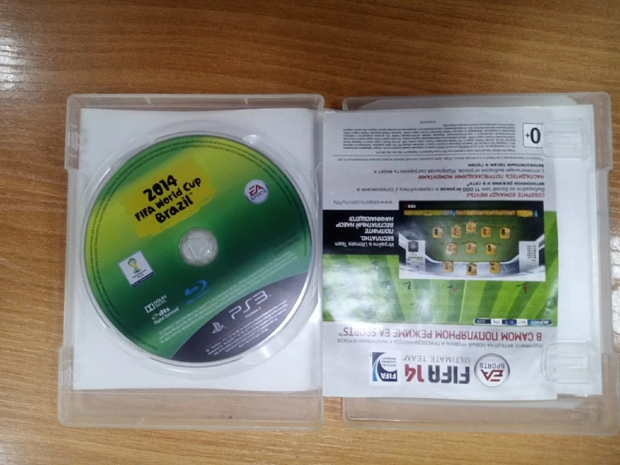 Диск для PS III Sony Fifa 2014
