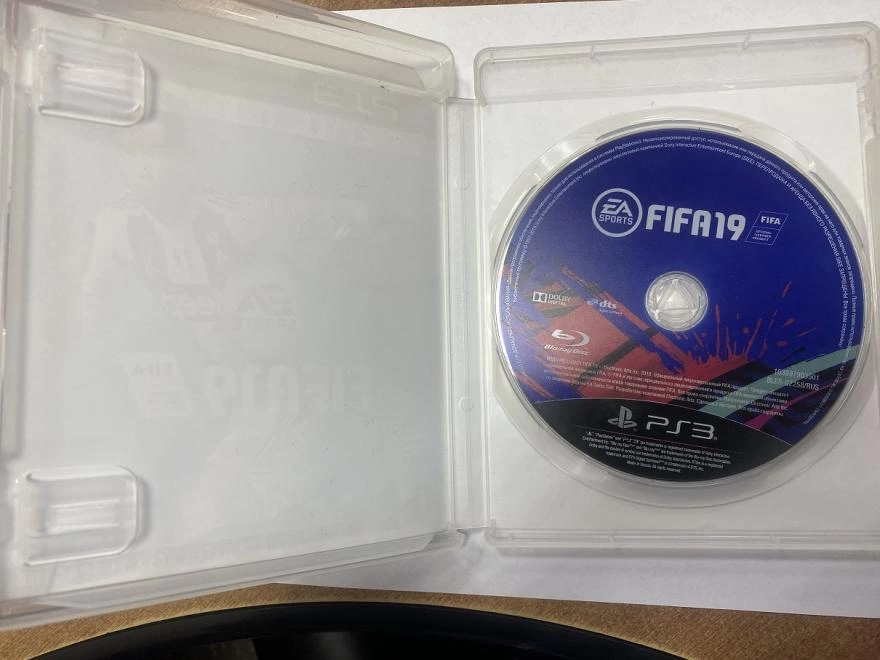 Диск для PS III Sony FiFa 19