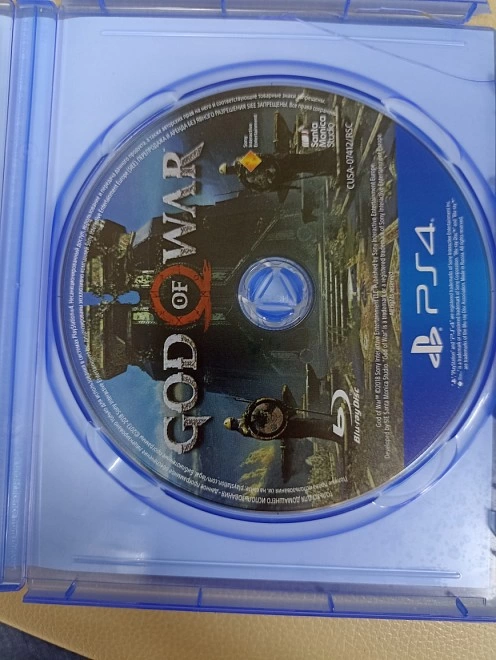 Диск для приставки Sony PlayStation 4 God of War