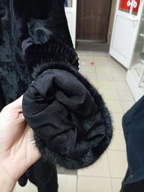Шуба длинная, цельная No Brand 