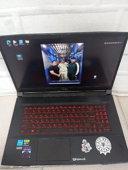 Ноутбук MSI i5-12450H/16ram/500ssd/GeForce RTX 3050