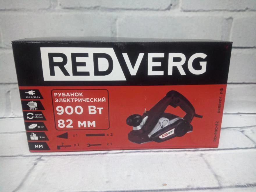 Электрорубанок RedVerg RD-P90-82