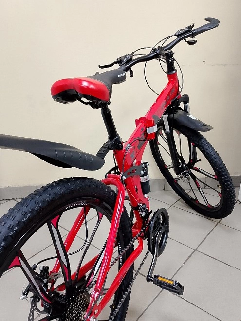 Велосипед PARUISI BIKE  26-LH Красный ФМ