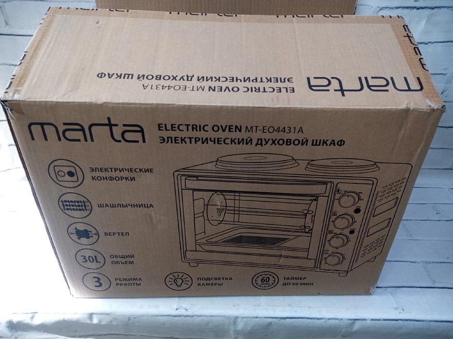 Мини-печь Marta MT-EO4431A