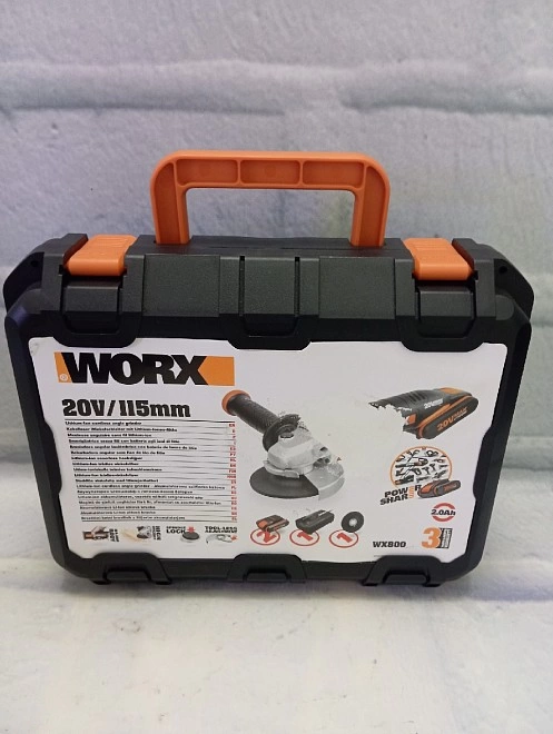 Болгарка WORX  WX800 PowerShare 20V