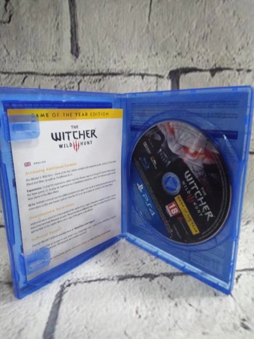 Диск для PS Sony PS 4 WITCHER WILD HUNT