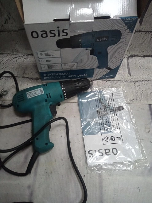 Шуруповерт Oasis DS-40