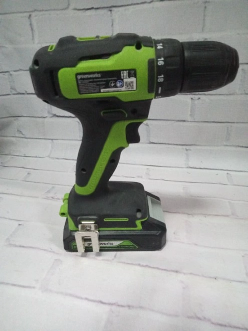 Шуруповерт GreenWorks GD24DD35 24V