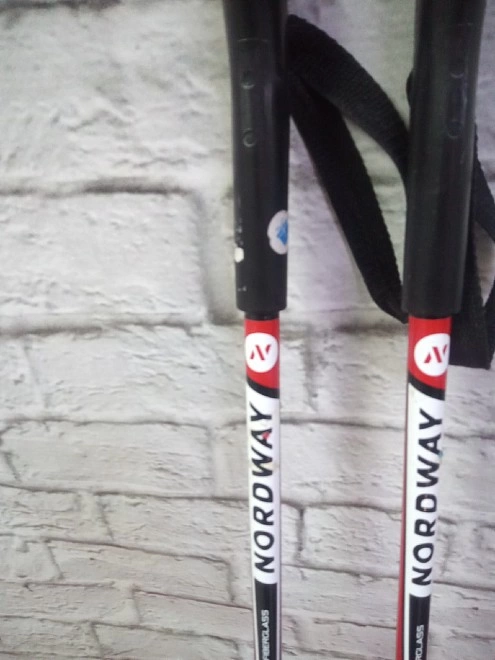 Палки лыжные Nordway XC JUNIOR FIBERGLASS