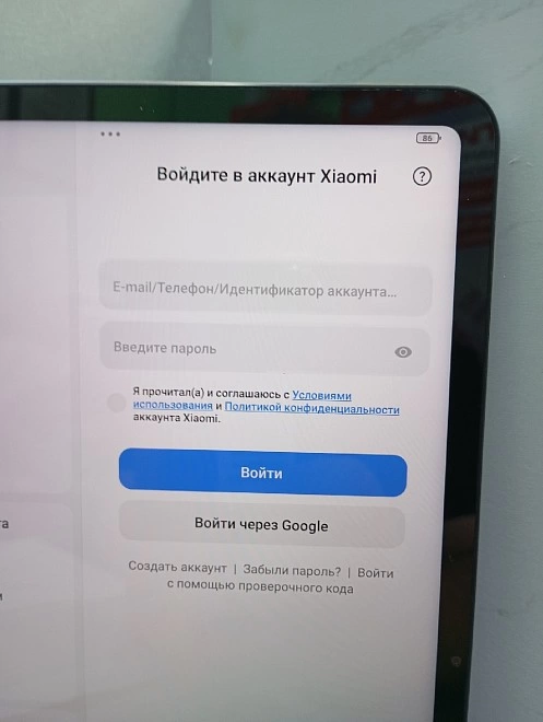 Планшетный компьютер Xiaomi Pad 6