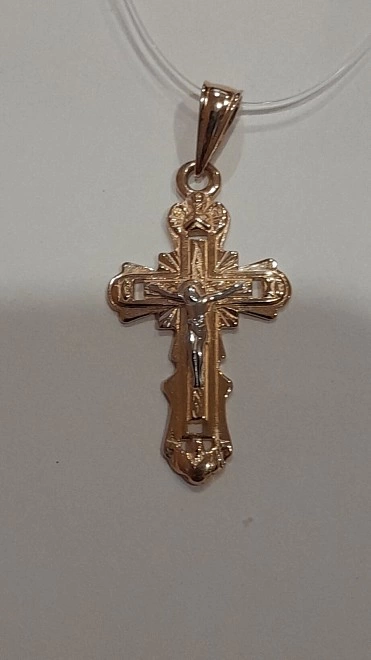 Крест золотой  585пр 1,99гр ФМ