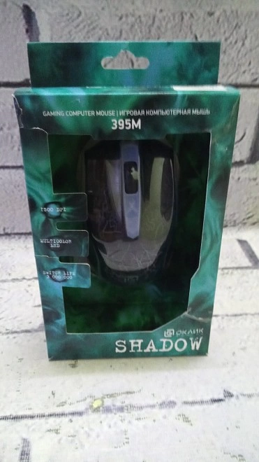 Мышь оптическая Oklick 395M SHADOW