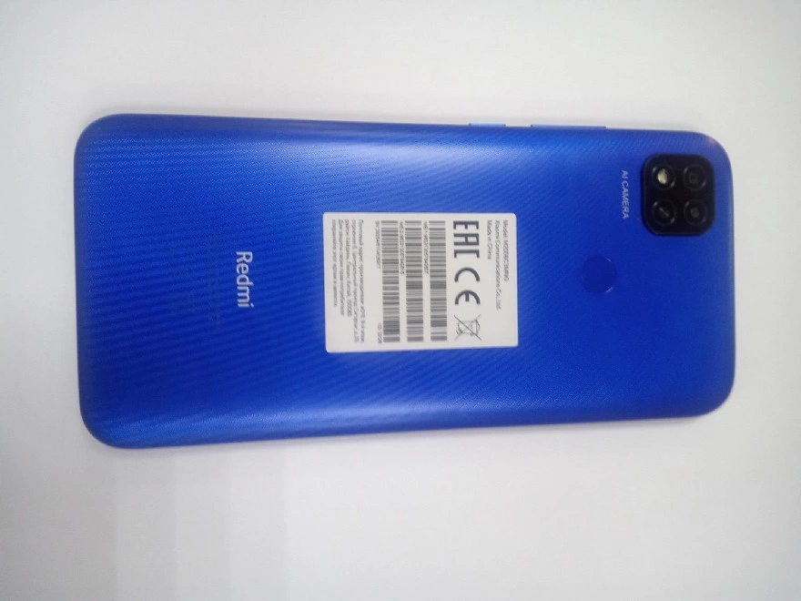 Смартфон Xiaomi Redmi 9C 2/32 ГБ RU, Dual SIM (nano-SIM), синий