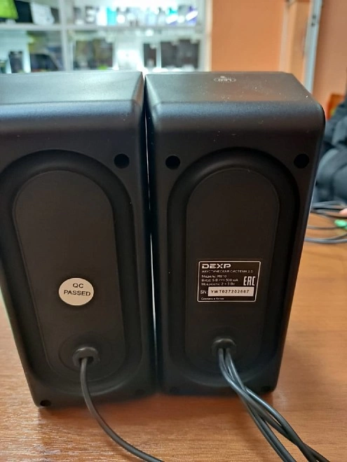 Акустическая система 2.0 Dexp R610