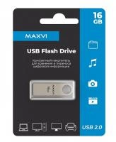 USB Flash Drive MAXVI  MK16GB dark grey (FD16GBUSB20C10MK)