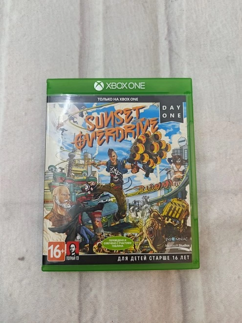 Диск для X-Box  SUNSET OVERDRIVE