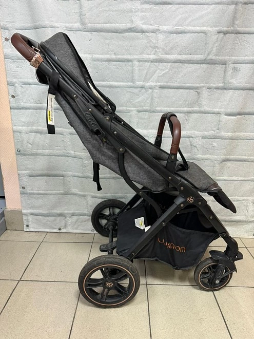 Коляска детская Luxmom Серая