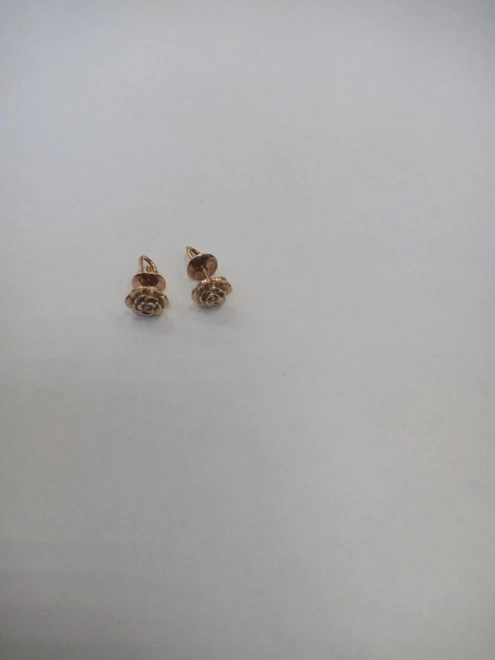 Серьги золотые 583 проба 1,8гр (ФМ)
