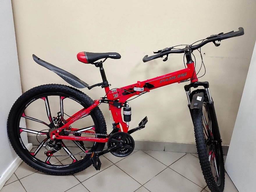 Велосипед PARUISI BIKE  26-LH Красный ФМ