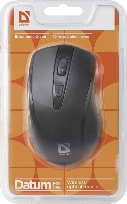Мышь беспроводная Defender MM-265 черн