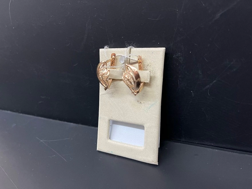 Серьги золотые  583 пр 3,05 гр (ФМ)