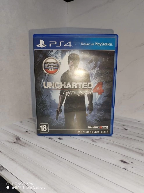 Диск для PS PS4 UNCHARTED 4 