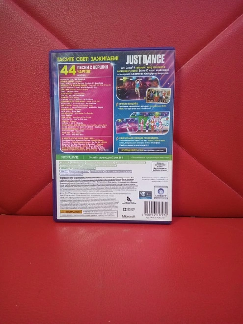 Диск для X-Box Microsoft XBOX 360 KINECT/JUST DANCE 4
