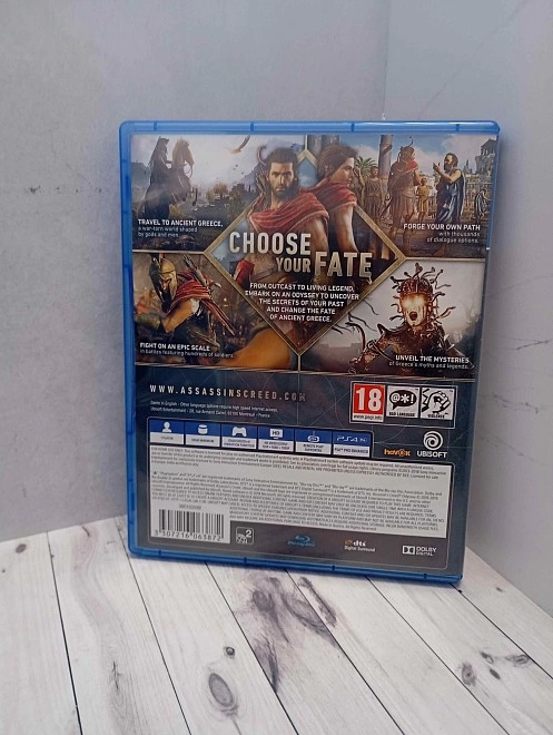 Диск для приставки PS4 Assassins greed odyssey