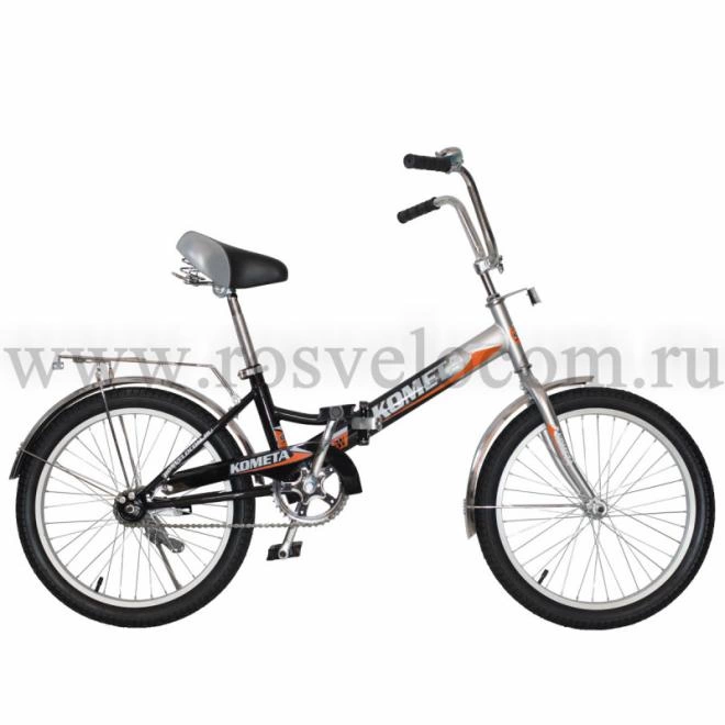 Велосипед Комета 26" скл. рама Черный