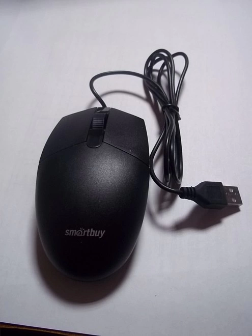 Мышь оптическая Smartbuy One 329 черный.синий