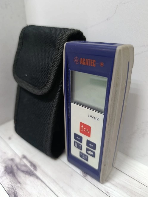 Лазерный дальномер (рулетка) agatec DM100