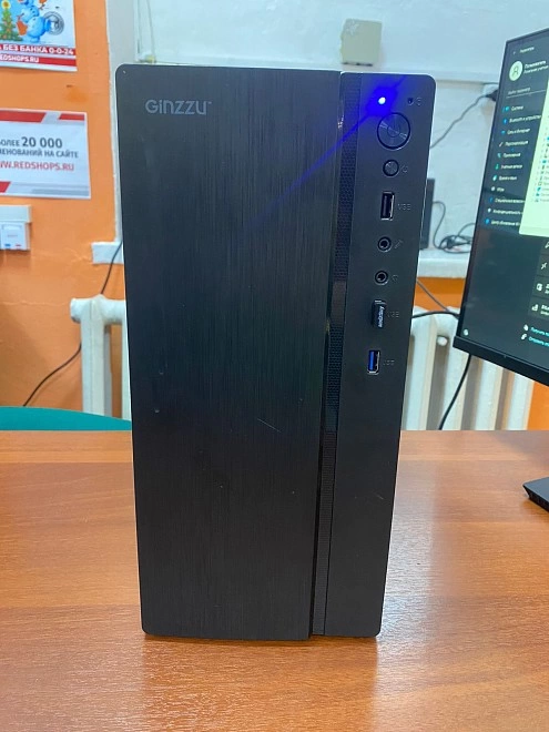 Системный блок GiNZZu Inrel celeron g3930/8гб/250hdd/HD Graphics 610