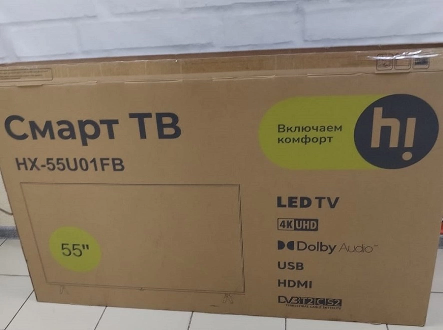 Телевизор Hi HX-55U01FB