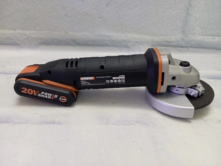 Болгарка WORX  WX800 PowerShare 20V