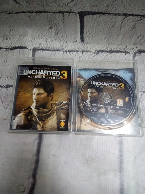 Диск для PS III Sony Uncharted 3. Иллюзии Дрейка
