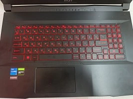 Ноутбук MSI i5-1126H/2.60GHz/озу 8 гб/GeForce GTX 1650/50гб